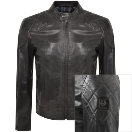 Belstaff Outlaw Waxed Jacket Black | Mainline Menswear us